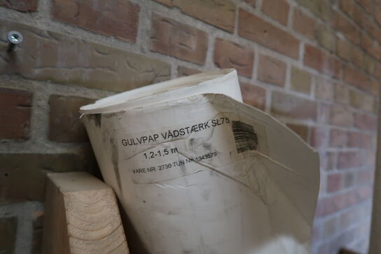 Gulvunderlag, Vindspærer m.m. 