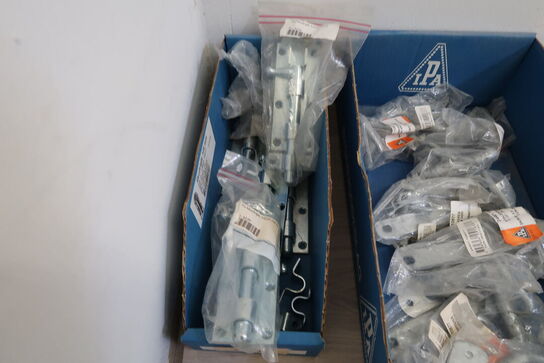 Diverse stalddørsgreb & skudrigler