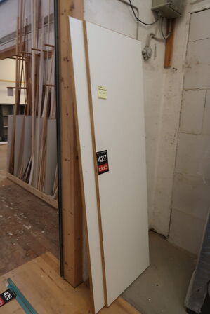 2 stk. Højskabslåger 60x195 cm 