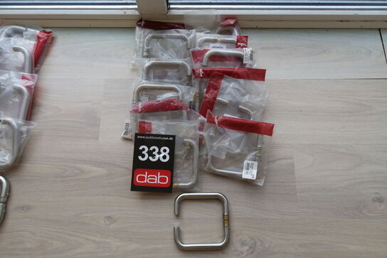 9 sæt Habo Dørgreb - Rustfri 