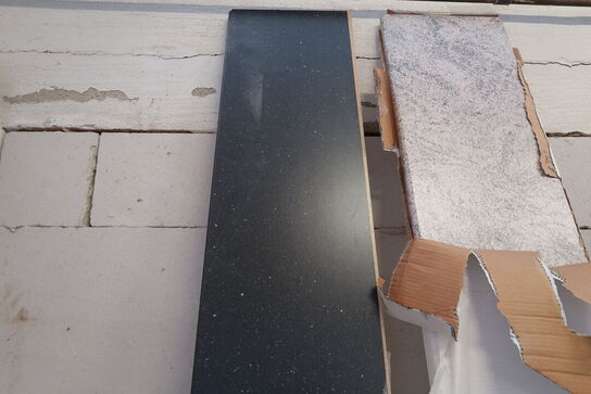 2 stk. Bundstykker - 30x265 cm 