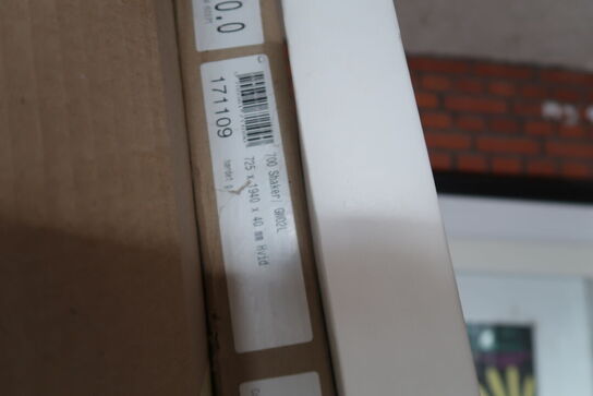 4 stk. franske døre - 72,5x194 cm 40mm