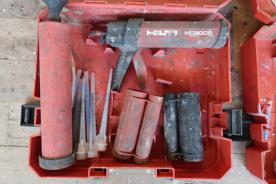 2 stk. Hilti MD2000 manuel injiceringspistoler