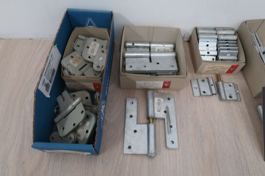 Stort parti dørhængsler 