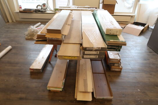 Stort parti gulvrester 