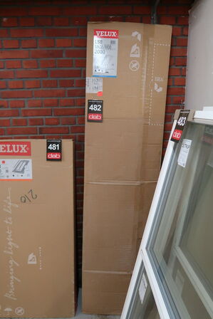 Velux LSB 2000 lysningspanel 170-300 mm tagtykkelse hvid