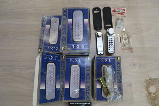 6 pk. D.D.L. digital door lock
