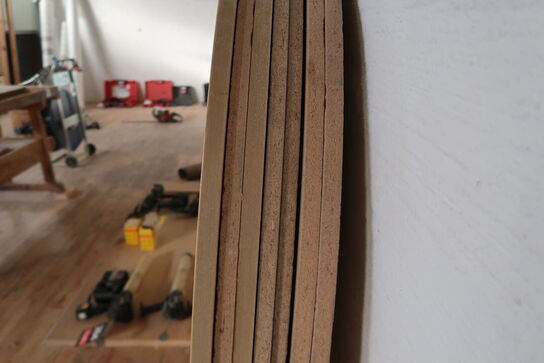 7 stk. Bordplade - Ø 160 cm 