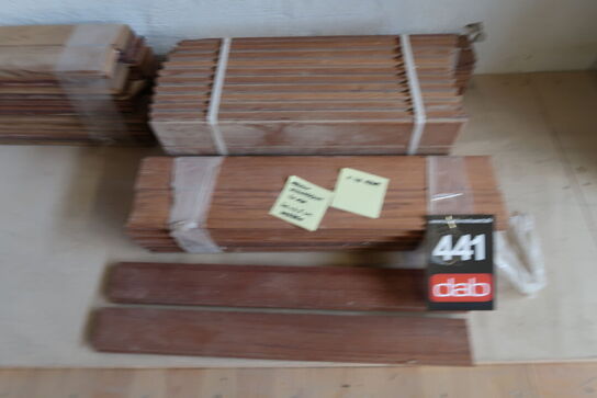 40 stk. Massive stavparket 20mm