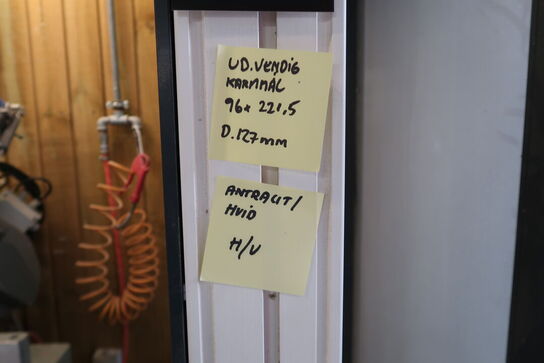 Dør med karm - 96x221,5x12,7 cm 