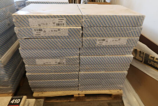 210,24 m2 Knauf Danoline - Contur 600 akustikplader i gips - i alt 73 pk. 