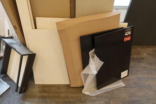 Diverse dele til køkken + dør 