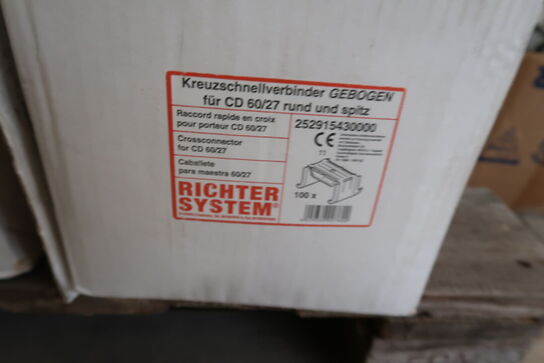 Palle med diverse isoleringsanker m.m. 