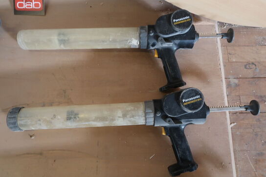 3 stk. Akku fugepistoler, Panasonic