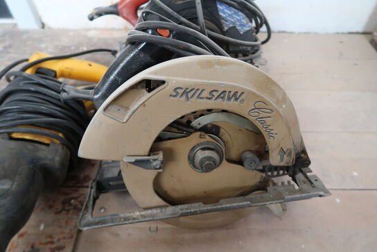 4 stk. Rundsave & bajonetsav