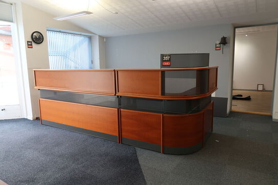 2 delt disk i kirsebærtræ