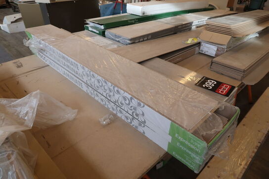 Stort parti gulvrester 