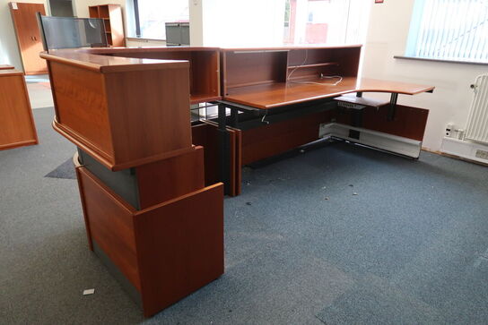 2 delt disk i kirsebærtræ