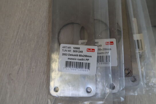 Stort parti Habo dækskilte