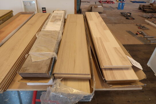 Stort parti gulvrester 