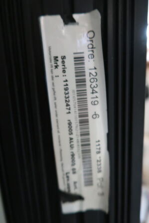 Indvendige døre med karm - 117,8x233,8 cm