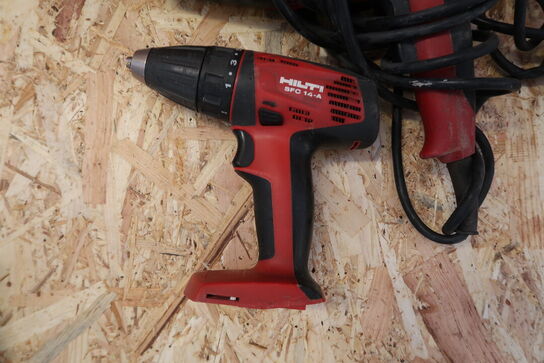3 stk. Hilti boremaskiner