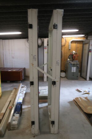 2 stk. Vinduer - 100,8 x 218,8 cm 