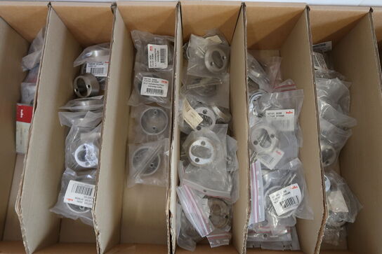 Stort parti cylinderringe