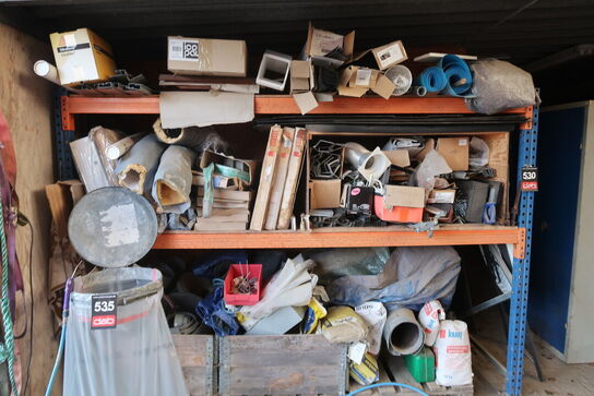 Pallereol med indhold 