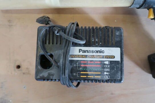 3 stk. Akku fugepistoler, Panasonic