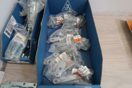 Diverse stalddørsgreb & skudrigler