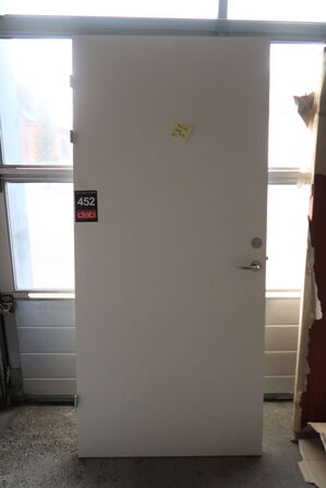 Massiv dør, Venstre ind - 92,5x204 cm, 40mm