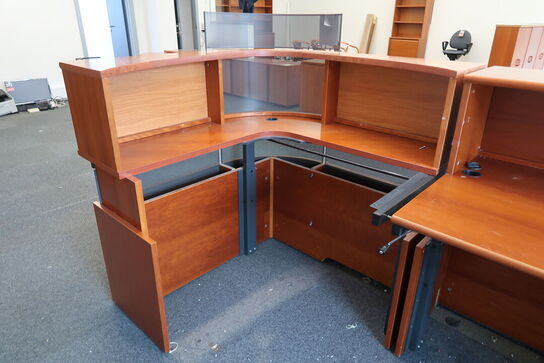 2 delt disk i kirsebærtræ