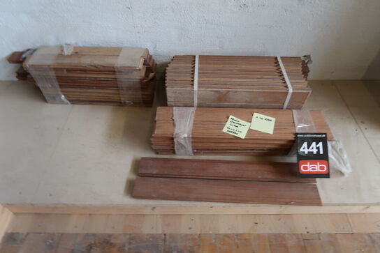 40 stk. Massive stavparket 20mm