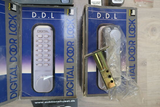 6 pk. D.D.L. digital door lock