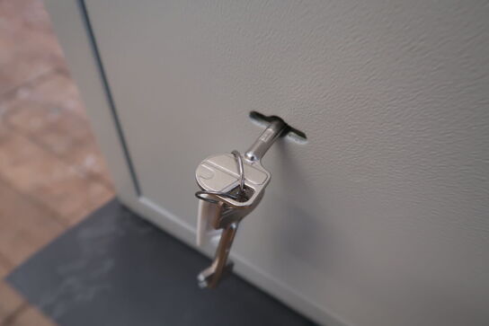 2 stk. Værdiboks, Format F2 m/nøgle - 380x380x350 mm