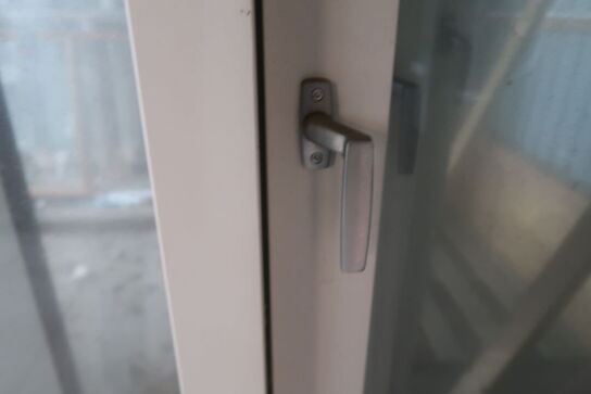 Vinduesparti med terrassedør - 146x221,5x15 cm 