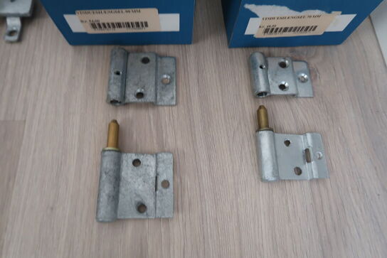 Stort parti dørhængsler 