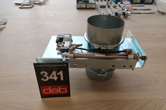 Elektronisk spjæld - 125mm