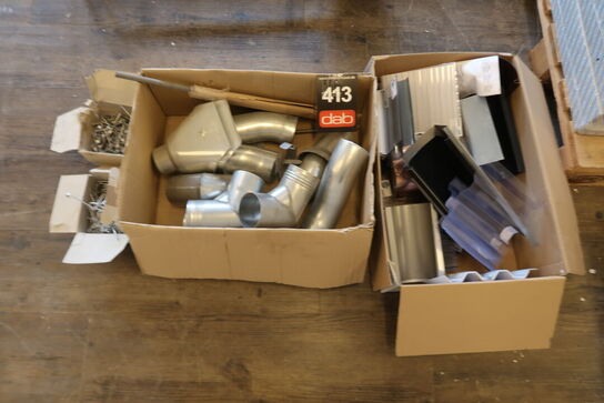 Diverse tagrende dele m.m. 