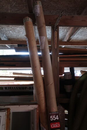 3 rør med alulister 