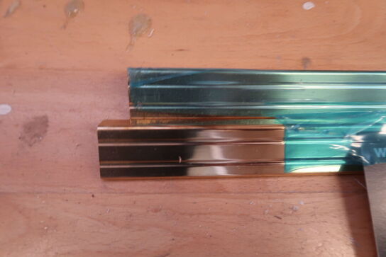 12,5 meter massive messing vinkellister 