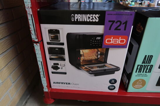 Princess - Airfryer ovn 12 liter, 1500 w