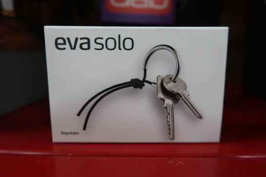 3 stk. Eva Solo nøglering sort