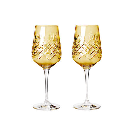2 pk. Frederik Bagger Crispy Madame citrine vinglas 2 stk. 35 cl