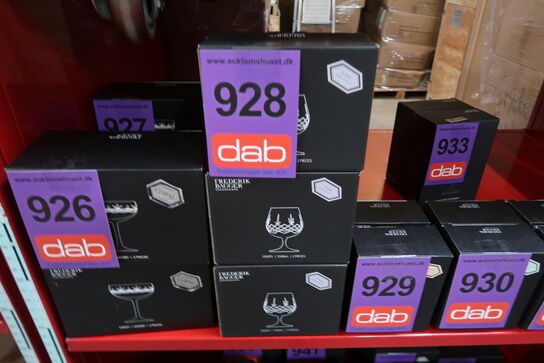 3 pk. Frederik Bagger Crispy Dark Sixball glas 2 stk. 40 cl