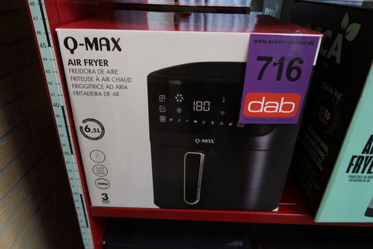 Q-Max digital airfryer 6,5 liter
