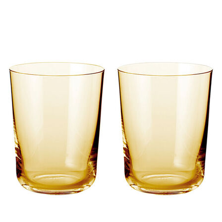 2 pk. Frederik Bagger New York vandglas citrine 2 stk.