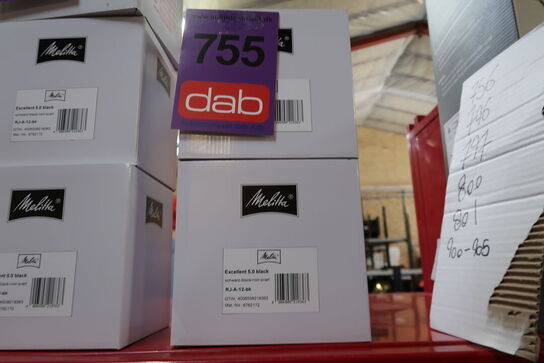 2 stk. Melitta glaskande 1,3 liter
