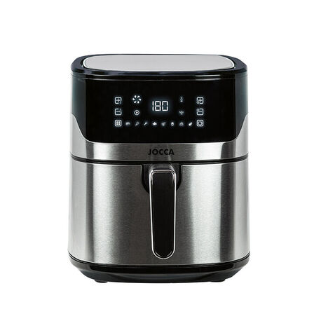Jocca airfryer 6,5 liter sort og stål 1600 Watt